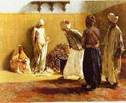 unknow artist Arab or Arabic people and life. Orientalism oil paintings  346 painting